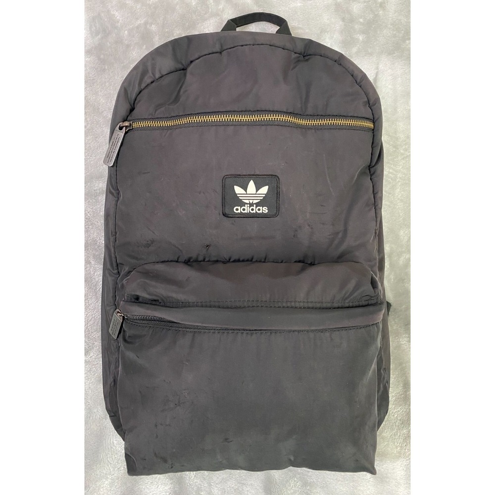 Adidas Backpack National Plus Unisex Large Black 201433-L Flawed Trefoil Bag